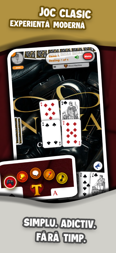 Screenshot al jocului Tabinet M pentru mobil și web